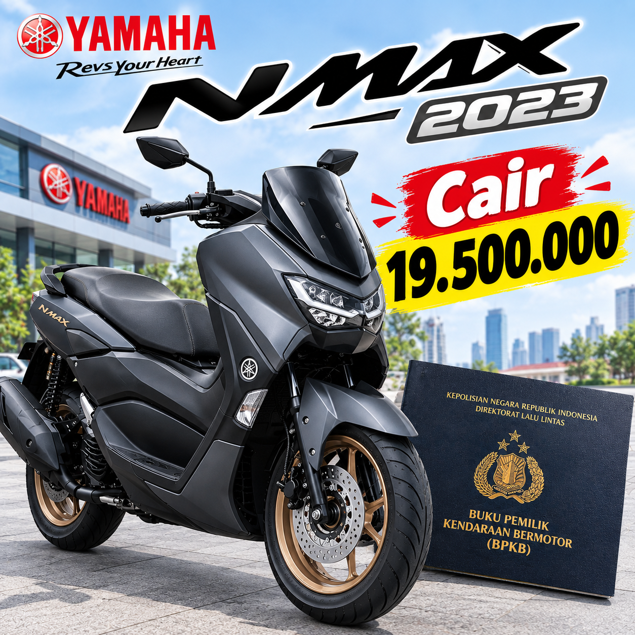 Yamaha NMAX 2023