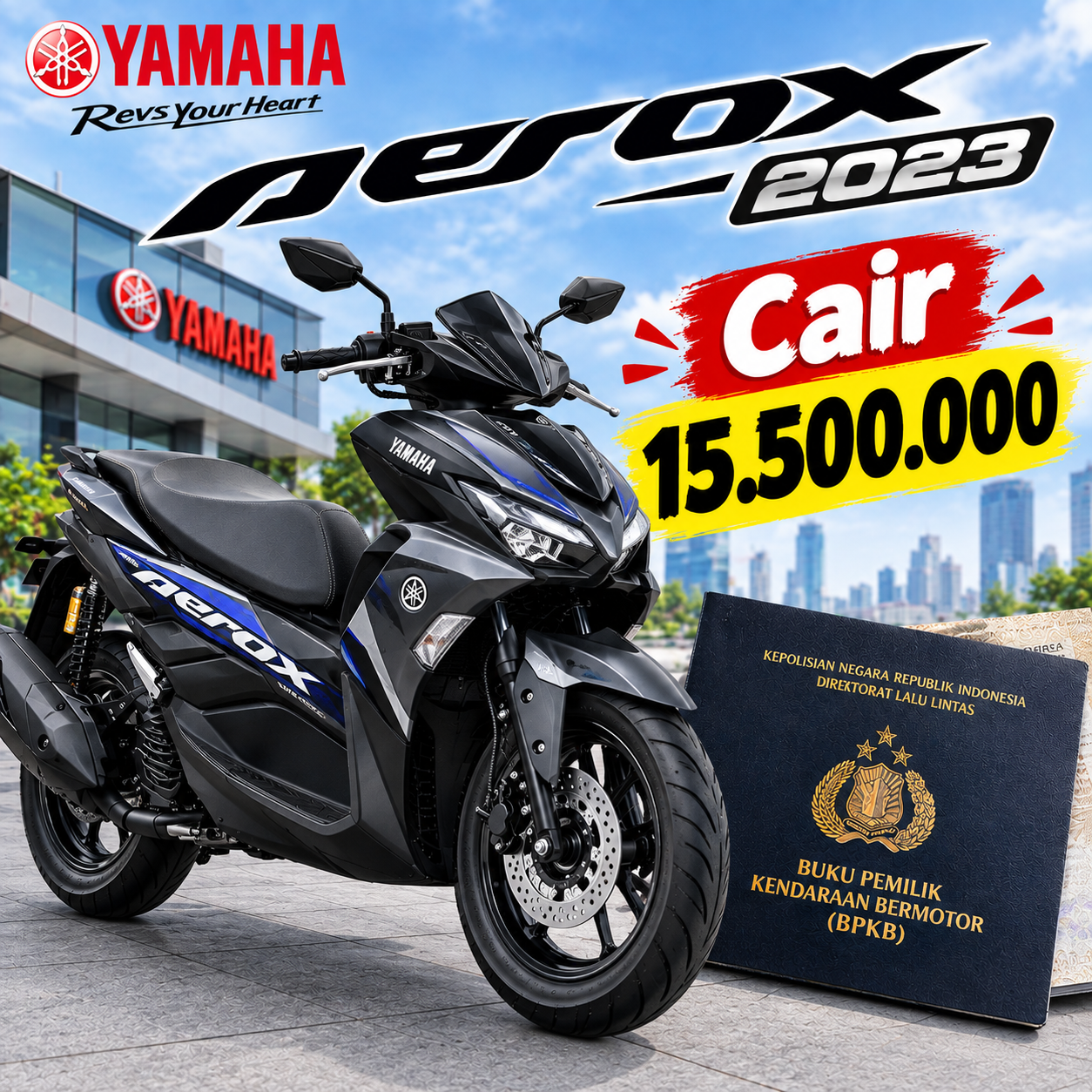Yamaha Aerox 2023